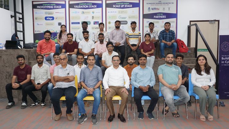 Group photo at VJTI training