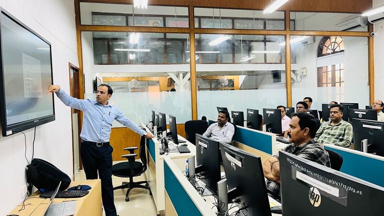Hands-on computer lab session